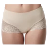 Poirier 15-925 Mid Waist Kanten Broekje Nude
