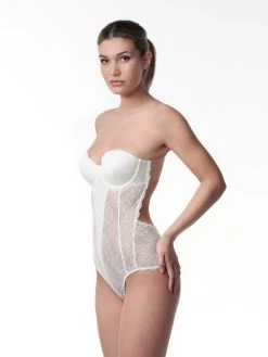 Poirier 17-300 Zelfklevende Body Met Lage Rug