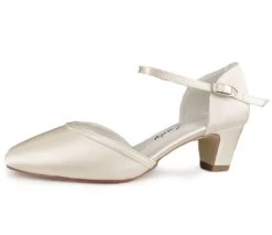 White Lady 754 Ivoor Bruidsschoenen