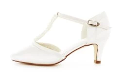 White Lady 877 Ivoor Bruidsschoenen