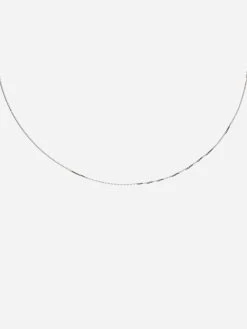 Abrazi Box Chain Ketting Zilver-M -Droom Trouwjurk ab k1s silver 42cm 3