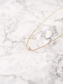 Abrazi Jess Parel Ketting Goud -Droom Trouwjurk ab kc bc os gold 3