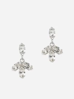 Abrazi Kylie Swarovski Oorbellen Zilver