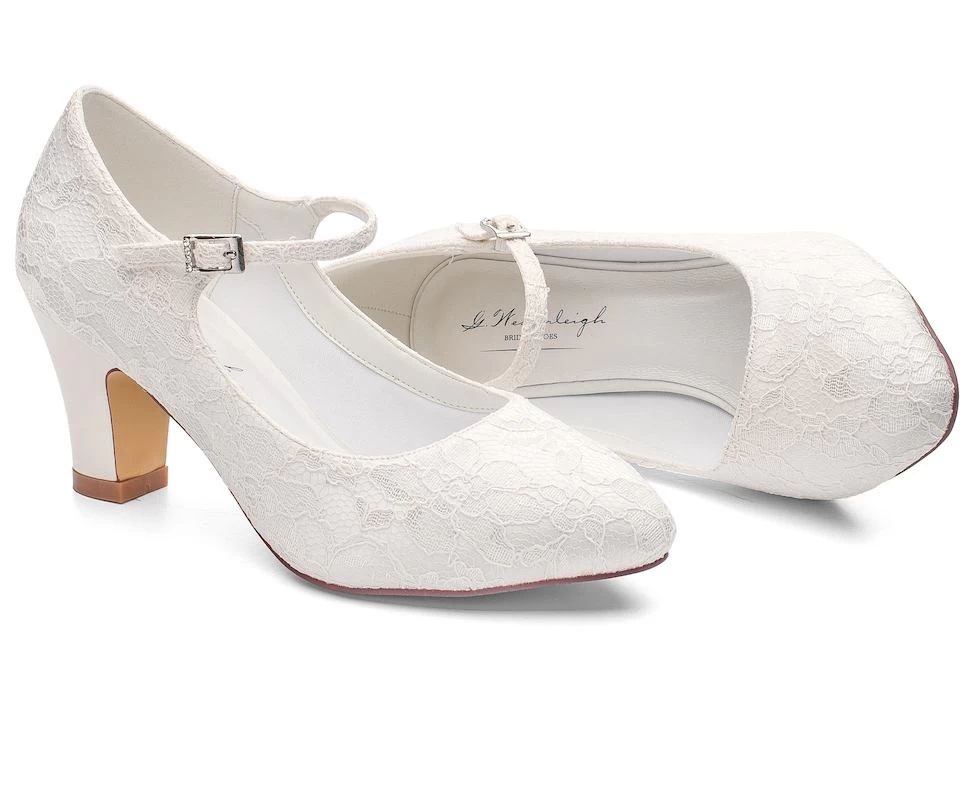 G Westerleigh Agnes Bruidsschoenen 2 G Westerleigh Agnes Bruidsschoenen - Afbeelding 2