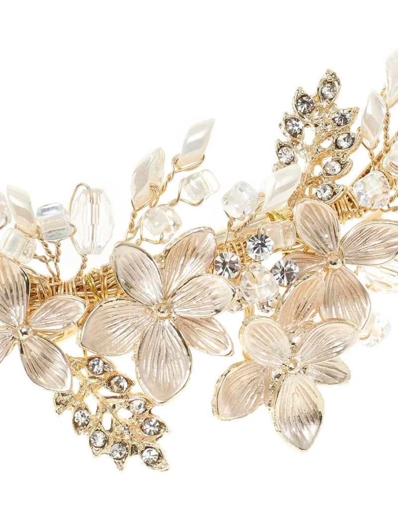 Poirier BB-432 Goud Haarkam 3 Poirier BB-432 Goud Haarkam - Afbeelding 3