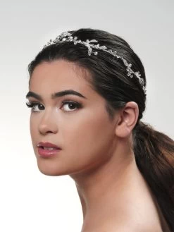 Poirier BB-671 Haarstreng Zilver -Droom Trouwjurk bb 671 029 bb 671 029 06