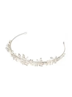 Poirier BB-7138 Tiara Zilver -Droom Trouwjurk bb 7138 029 bb 7138 029 02