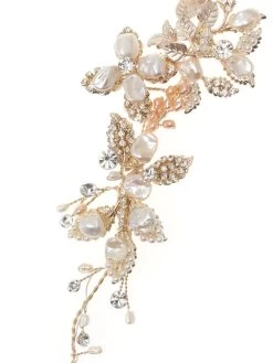 Poirier BB-8580 Haarstreng Goud -Droom Trouwjurk bb 8580 030 bb 8580 030 02