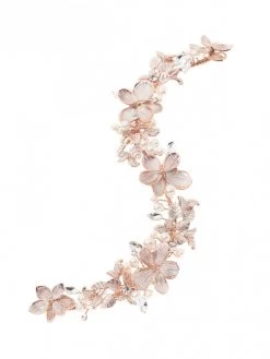 Poirier BB-433 Haarsieraad Roségoud -Droom Trouwjurk bb rose 3