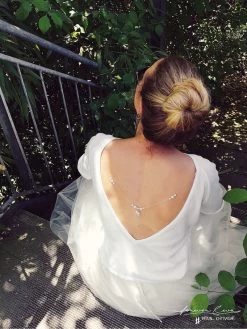 Bruidstrui Met Achterste Halslijn P5303 Forever & Eva -Droom Trouwjurk be beautiful 5