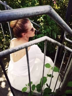 Bruidstrui Met Achterste Halslijn P5303 Forever & Eva -Droom Trouwjurk be beautiful 7