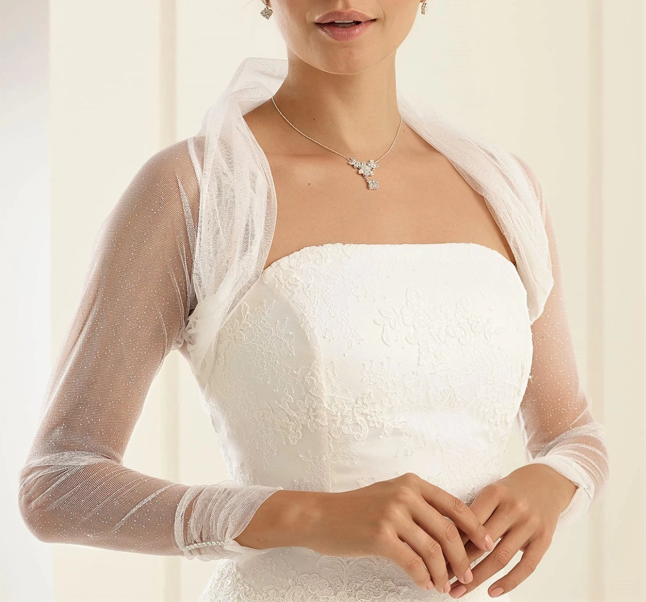 Bianco Evento E122 Bolero 2 Bianco Evento E122 Bolero - Afbeelding 2