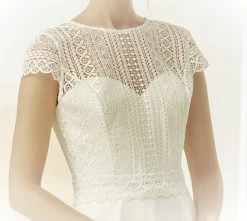 Bianco Evento E324 Bolero -Droom Trouwjurk be e324 1