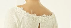 Bianco Evento E325 Bolero -Droom Trouwjurk be e325 2