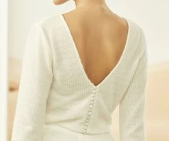 Bianco Evento E326 Pull-over -Droom Trouwjurk be e326 3