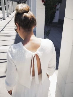 Forever & Eva Bruidsvest Met Satijnen Lintje P5344