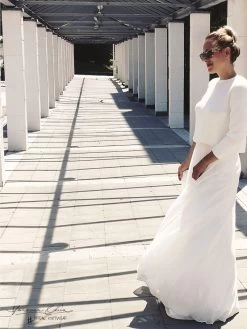 Forever & Eva Bruidsvest Met Satijnen Lintje P5344 -Droom Trouwjurk be joy 3