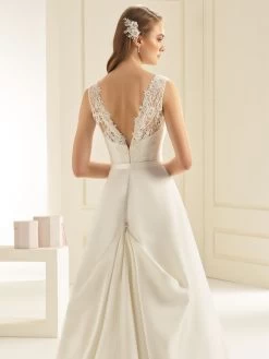 Bianco Evento Y080 Sleepspeld -Droom Trouwjurk bianco evento bridal trainpin y082 3 1