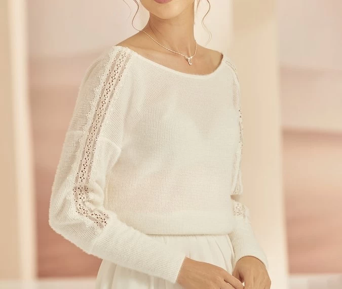 Bianco Evento E345 Sweater 2 Bianco Evento E345 Sweater - Afbeelding 2