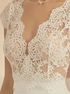 Bianco Evento E375 Bolero -Droom Trouwjurk bianco evento e375 bolero 3