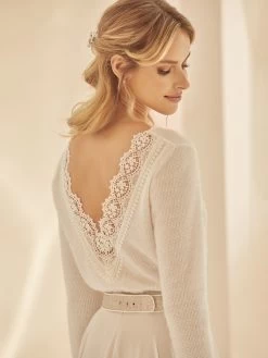 Bianco Evento Kalliope Rok Champagne -Droom Trouwjurk bianco evento kalliope skirt champaign 4