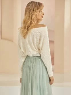 Bianco Evento Passion Rok Mint 11 Bianco Evento Passion Rok Mint -Droom Trouwjurk bianco evento passion skirt mint 4