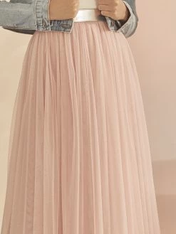 Bianco Evento Ravenna Rok Roze -Droom Trouwjurk bianco evento ravenna skirt pink 5