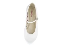 Rainbow Club Binx Witte Bruidsschoenen Meisje -Droom Trouwjurk binx white satin 5 1