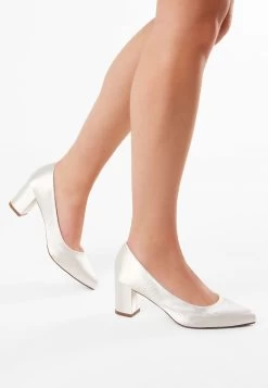 Rainbow Club Bo Bruidsschoenen -Droom Trouwjurk bo ivory satin