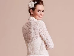 LILLY 09-3805-CR Bruidsjasje Kant -Droom Trouwjurk bruidsjas 09 3801 cr lilly back 3