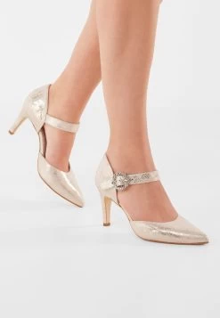 Fiarucci Bridal Christelle Bruidsschoenen 16 Fiarucci Bridal Christelle Bruidsschoenen -Droom Trouwjurk christelle champagne gold suede