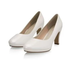 Rainbow Club Crazy Flirt Bruidsschoenen -Droom Trouwjurk crazy flirt ivory leather look 6