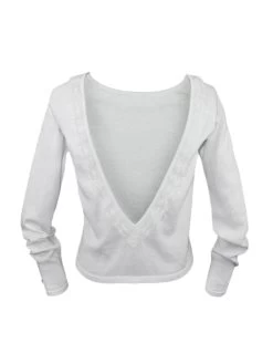 Forever & Eva P53032 V-hals Pullover -Droom Trouwjurk cute hinten web 790x1053 1