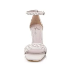 Fiarucci Bridal Emylia Bruidsschoenen 10 Fiarucci Bridal Emylia Bruidsschoenen -Droom Trouwjurk emilya off white suede leather pearls 4