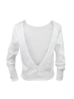 Forever & Eva P53031 Bloemen Pullover -Droom Trouwjurk fancy hinten web 790x1053 1