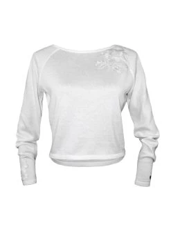 Forever & Eva P53031 Bloemen Pullover -Droom Trouwjurk fancy vorne web scaled 1