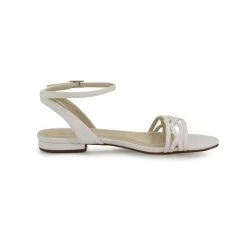 Rainbow Club Faye Bruidsschoenen -Droom Trouwjurk faye off white metallic 2