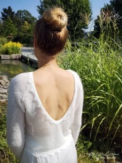 Forever & Eva Bruidstrui Met Kant P5301