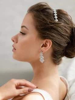 G. Westerleigh ER4138 Oorbellen -Droom Trouwjurk g. westerleigh er4138 3