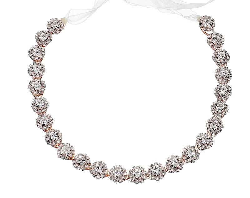 G. Westerleigh Haarband Bruid HS-J3766ARG 3 G. Westerleigh Haarband Bruid HS-J3766ARG - Afbeelding 3