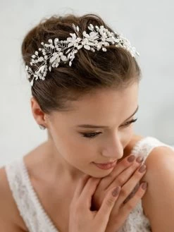 G. Westerleigh HB6329 Haarband Zilver -Droom Trouwjurk g. westerleigh hb6329 3