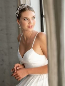 G. Westerleigh HB6329G Haarband Goud -Droom Trouwjurk g. westerleigh hb6329g 5