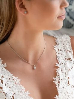 G. Westerleigh JS6436 Bruidssieraden Set -Droom Trouwjurk g. westerleigh js6436 4