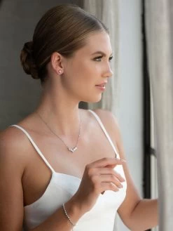 G. Westerleigh JS6443 Bruidssieraden Set -Droom Trouwjurk g. westerleigh js6443 5