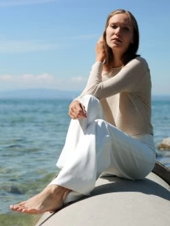 Forever & Eva P5305 Pullover Goud -Droom Trouwjurk glamorous quer3