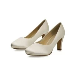 Rainbow Club Grace Bruidsschoenen -Droom Trouwjurk grace ivory satin 6 1