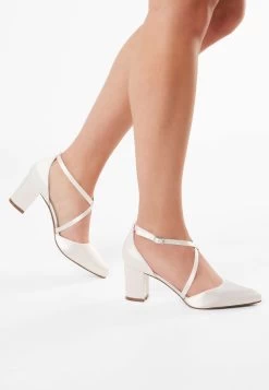 Rainbow Club Hellen Bruidsschoenen -Droom Trouwjurk hellen ivory satin
