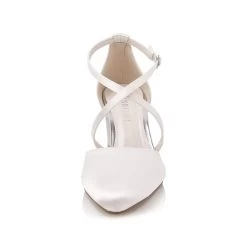 Rainbow Club Hellen Bruidsschoenen -Droom Trouwjurk hellen ivory satin 4