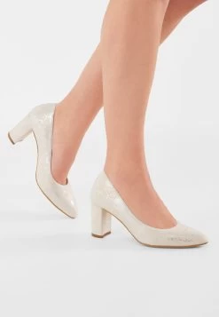 Fiarucci Bridal Hilarie Bruidsschoenen -Droom Trouwjurk hilarie off white silver suede leather