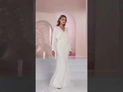 Bianco Evento Makira Rok 19 Bianco Evento Makira Rok -Droom Trouwjurk hqdefault 12 12